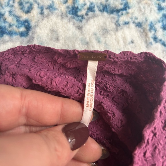 Free People Jasmine Top- Fuchsia ✨ - Picture 8 of 12